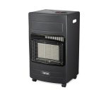 TOTAI 16/DK1010 Rollabout 3 Panel Gas Heater Black