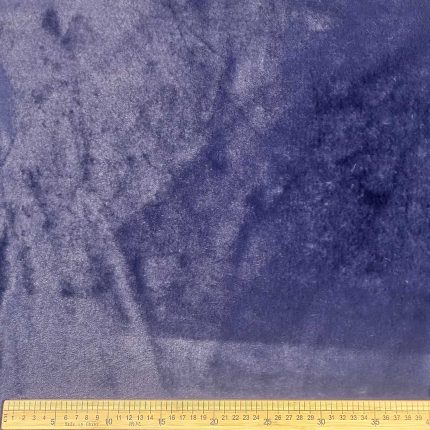 Rabbit Fur Plain Navy Fabric