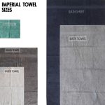 Colibri Imperial Hand Towel 50x90cm Coronet Blue - Image 2