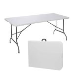 Folding Table 1.8m White - Image 2